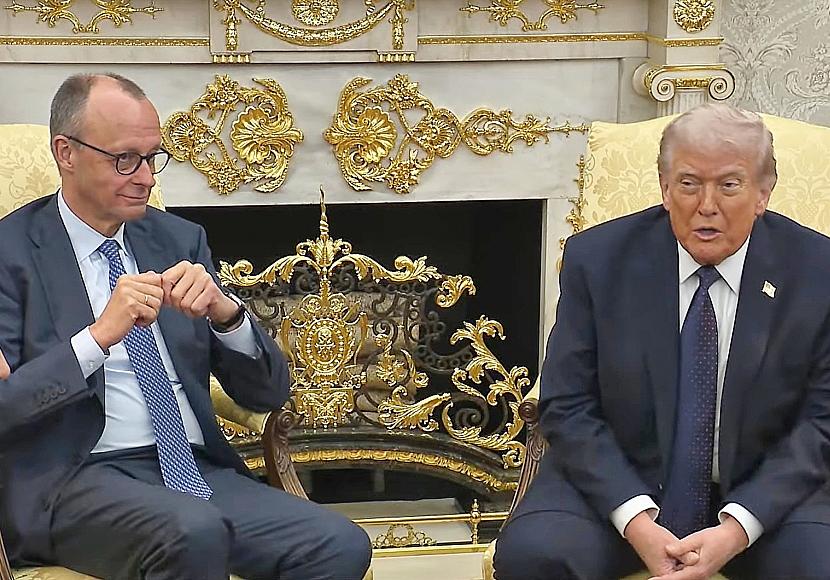 Merz und Trump haben über „Handelsabkommen“ gesprochen