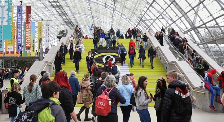 Erstmals über 300.000 Besucher auf Leipziger Buchmesse