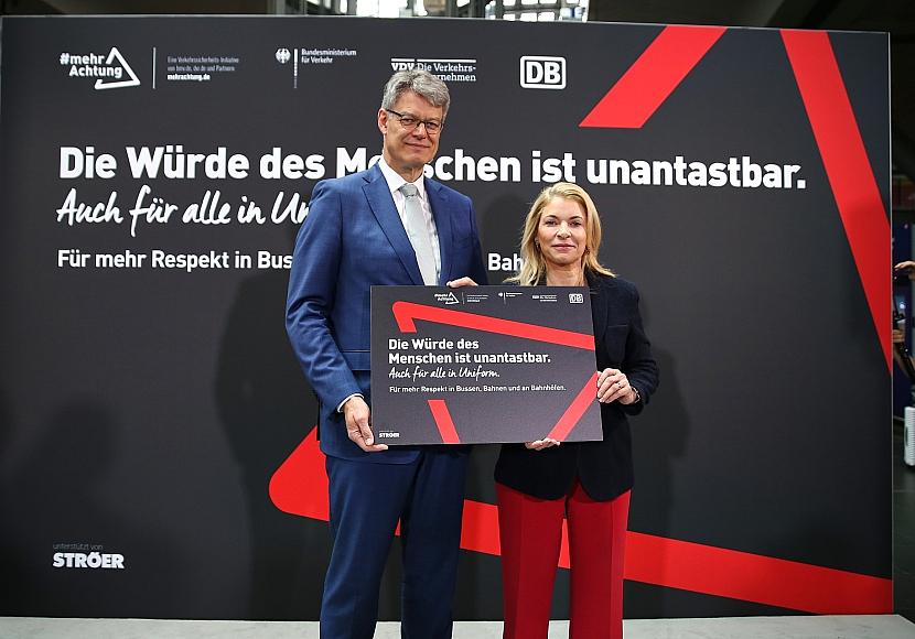 Bahn fordert von Fahrgästen mehr Respekt