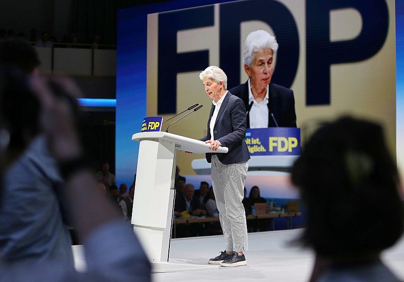 Strack-Zimmermann überrascht von Ergebnis bei FDP-Parteitag