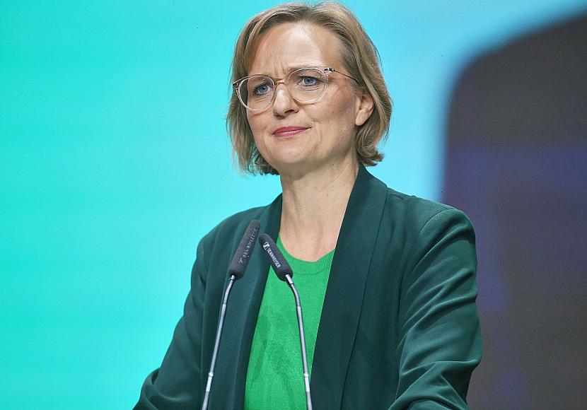 Brantner schwört Grünen-Mitglieder auf „schwierige Kompromisse“ ein