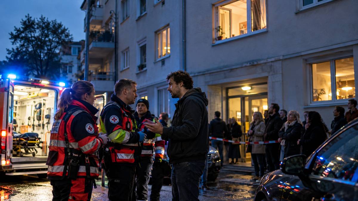 Bild zum Artikel: Mann fängt Kind nach Sturz aus drittem Stock