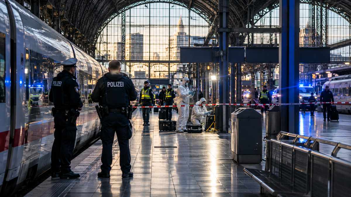 Bild zum Artikel: Schüsse und Panik: Brutaler Anschlag an deutschem Hauptbahnhof