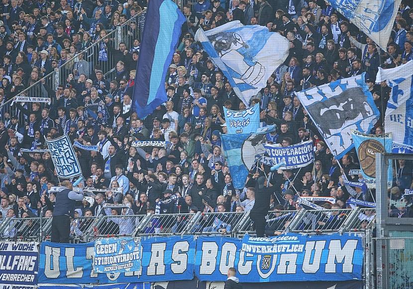 Hüpfverbot für Ostkurve im Bochumer Ruhrstadion